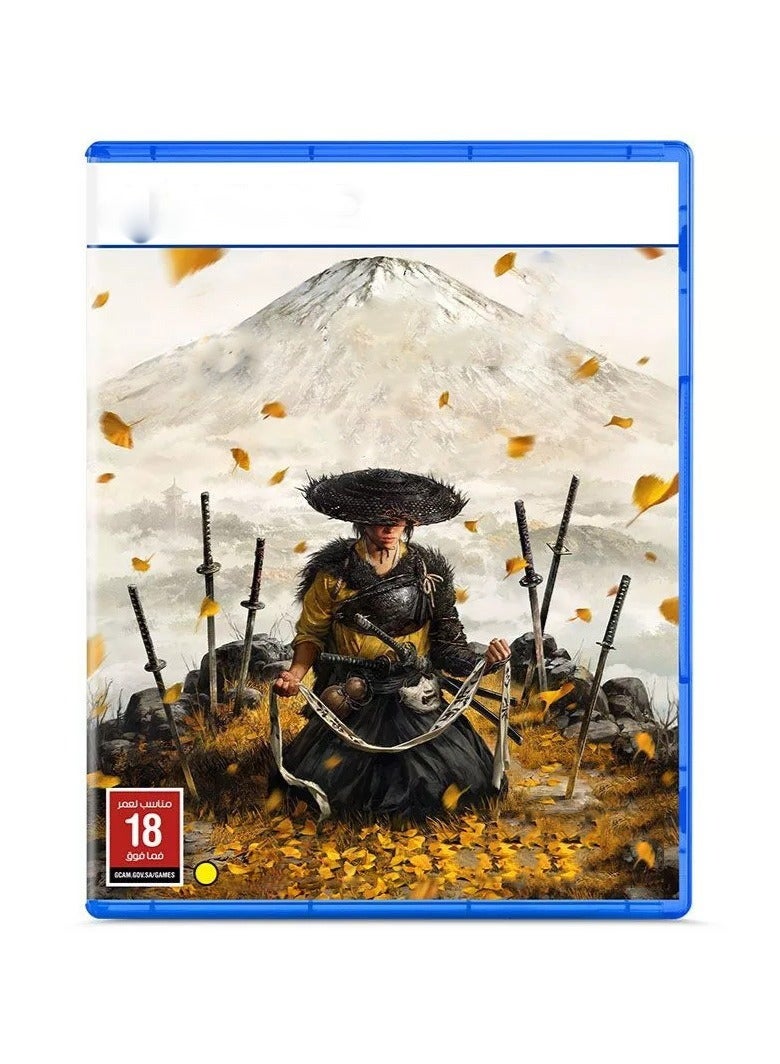 Action Adventure Samurai Game Disc for Game Console with Open World Exploration and Story Mode - Image 1